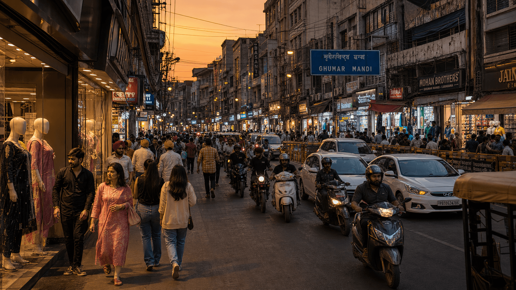 Ghumar Mandi Evenings Moved Like the City Meant Business